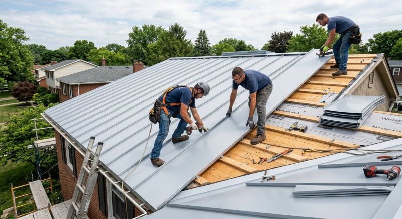 Aluminum Roof Installation in Laurel, DE