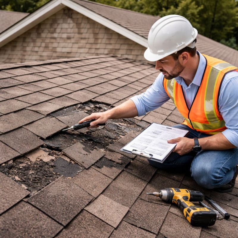 Asphalt Roof Inspection in Ocean City, MD