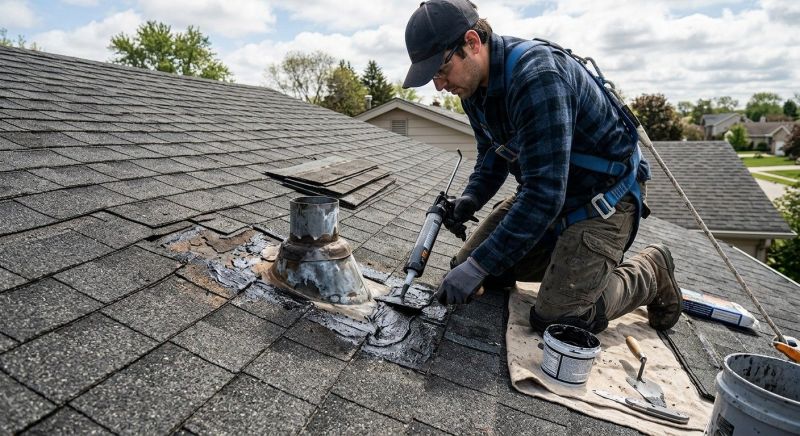 Asphalt Roof Leak Repair in Dagsboro, DE