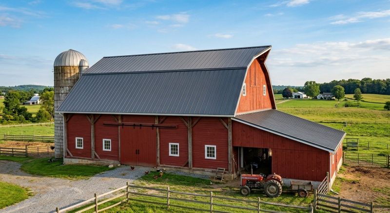 Barn Roof Replacement in Bethany Beach, DE
