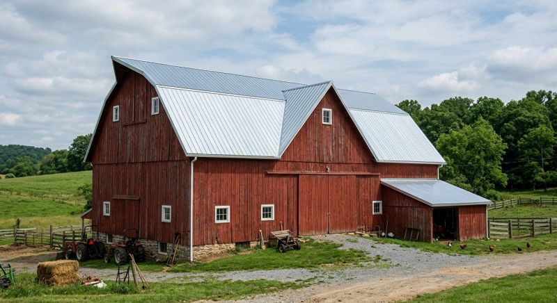 Barn Roof Replacement in Ellendale, DE