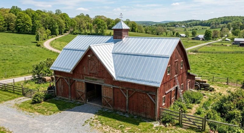 Barn Roof Replacement in Ocean View, DE