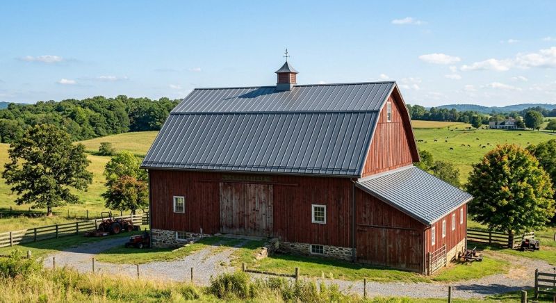 Barn Roof Replacement in Ocean View, DE