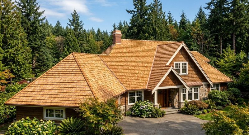 Cedar Roof Installation in Harbeson, DE