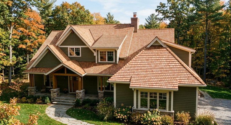 Cedar Roof Installation in Ocean City, MD