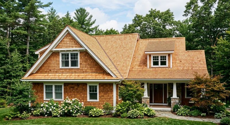 Cedar Shake Roof Construction in Ocean View, DE
