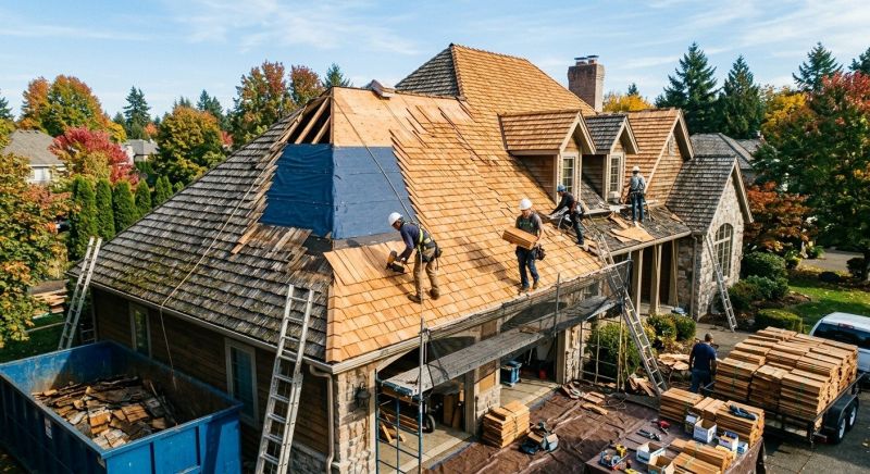 Cedar Shingles Replacement in Ocean View, DE