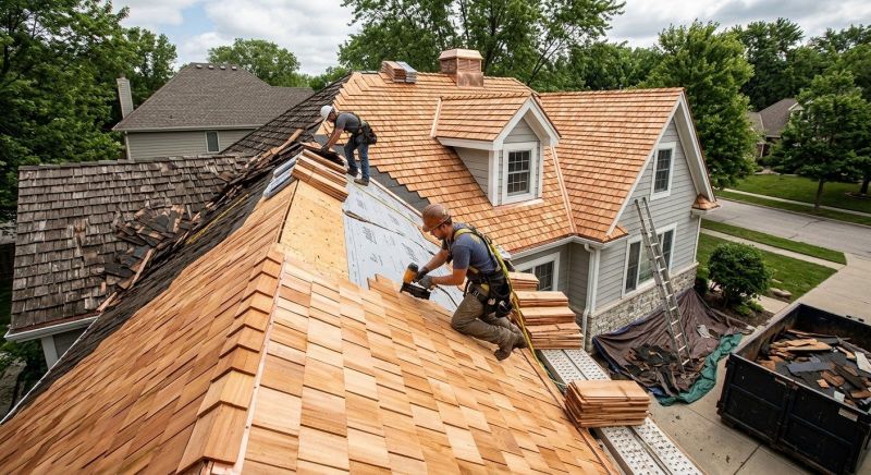 Cedar Shingles Replacement in Millsboro, DE