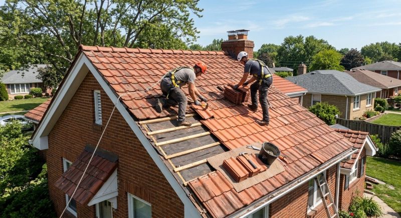 Clay Roof Leak Repair in Ocean View, DE