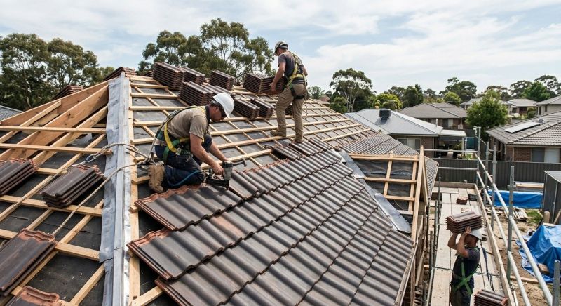 Clay Tile Roofing Installation in Ocean View, DE