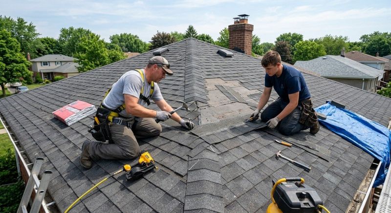 Composite Roof Repair in Ocean View, DE