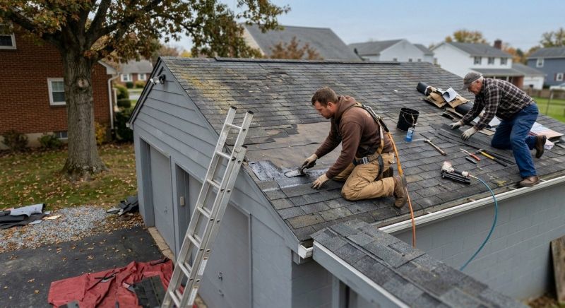 Composite Roof Repair in Ocean View, DE