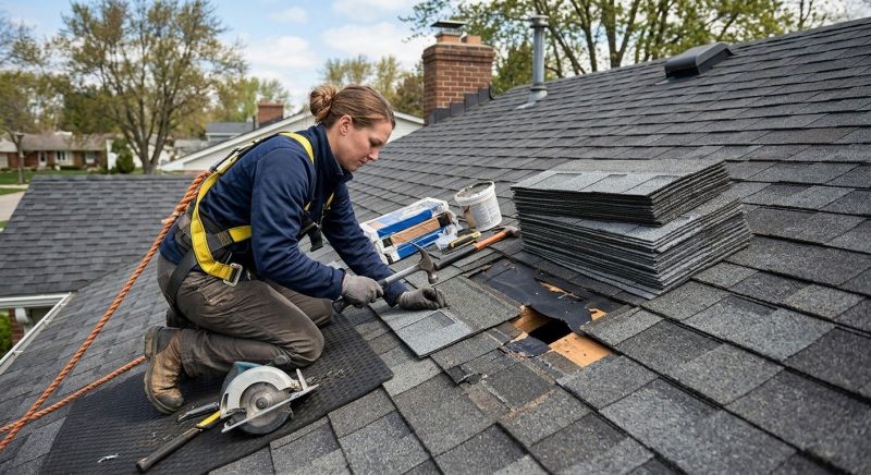 Composite Shingle Repair in Ocean View, DE