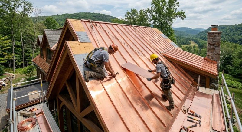Copper Roof Installation in Ocean View, DE