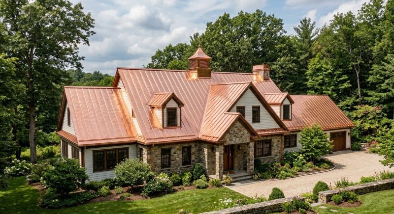 Copper Roof Replacement in Ocean View, DE