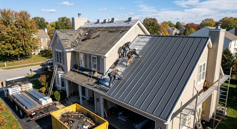 Copper Roof Replacement in Ocean View, DE