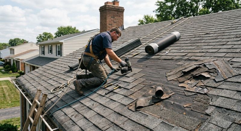 Damaged Roof Repair in Berlin, MD