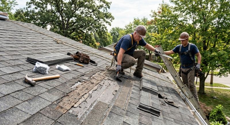 Damaged Roof Repair in Laurel, DE