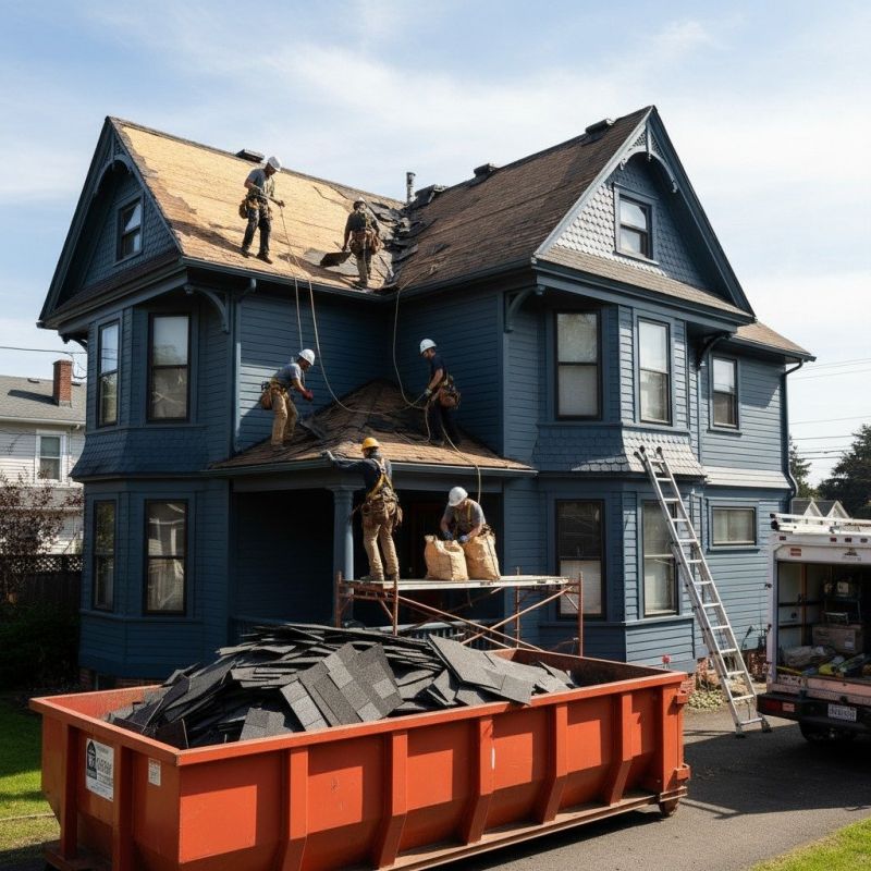 Damaged Roof Replacement in Ocean City, MD