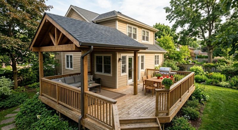 Deck Roof Construction in Ocean View, DE