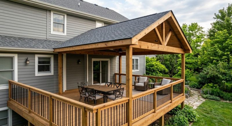Deck Roof Construction in Ocean View, DE