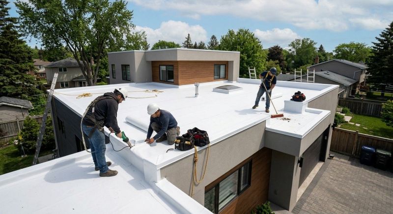 Flat Roof Installation in Georgetown, DE