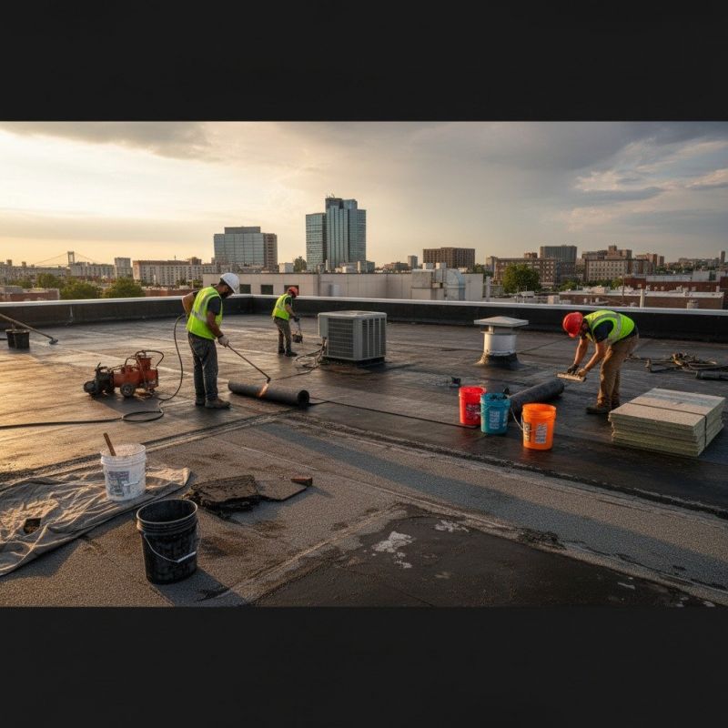 Flat Roof Repair in Fenwick Island, DE
