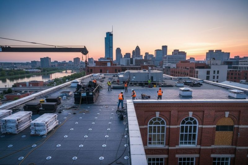 Flat Roof Replacement in Frankford, DE