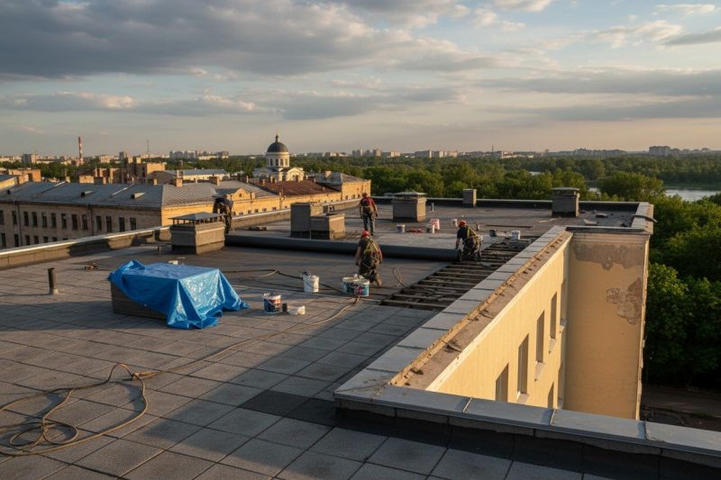 Flat Roof Replacement in Millville, DE
