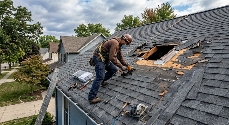 Hail Damage Roof Repair in Laurel, DE