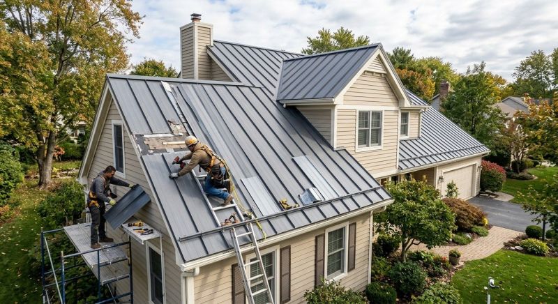 Metal Roof Repair in Bethany Beach, DE