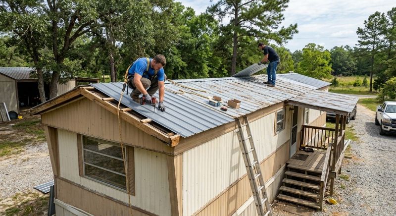 Metal Roof Repair in Harbeson, DE