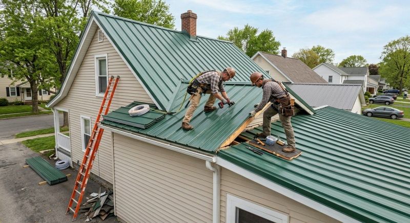 Metal Roof Repair in Laurel, DE
