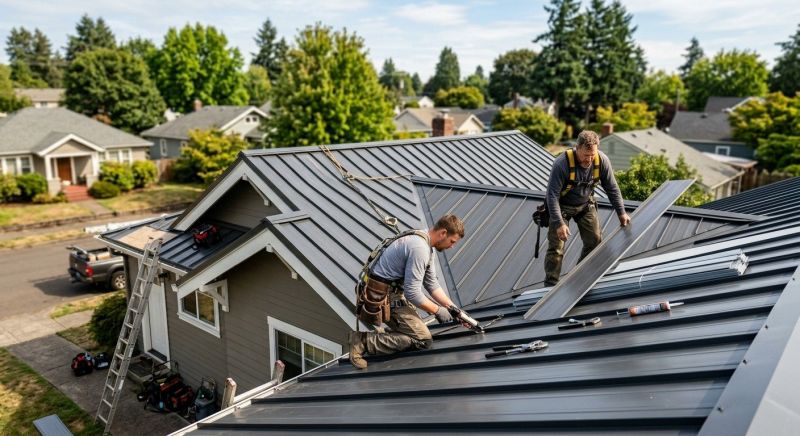 Metal Roof Repair in Ocean View, DE