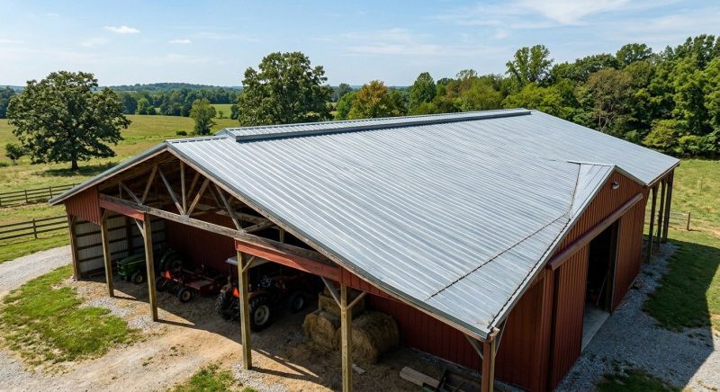 Pole Barn Roof Repair in Ocean View, DE