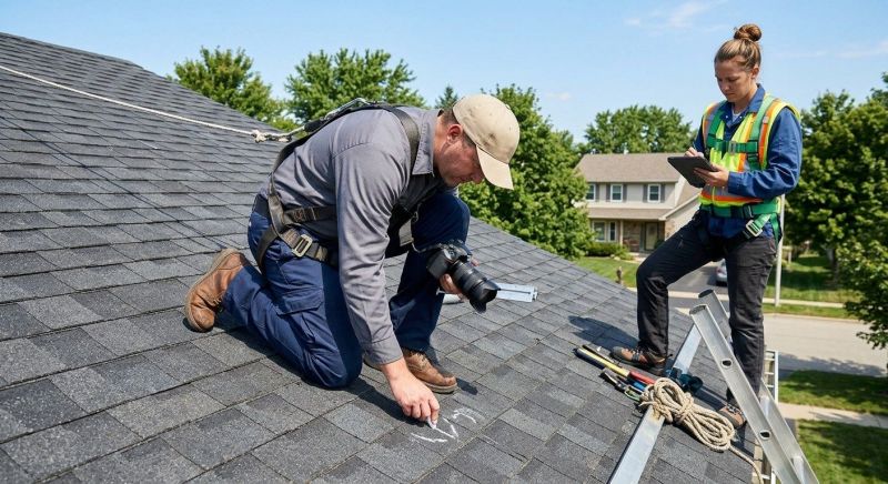 Roof Damage Inspection in Frankford, DE
