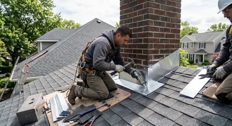 Roof Flashing Installation in Laurel, DE