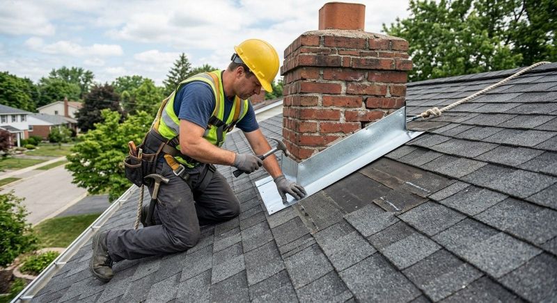 Roof Flashing Installation in Ocean View, DE