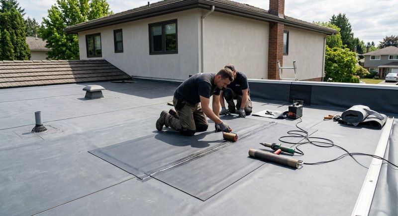 Rubber Roof Repair in Georgetown, DE