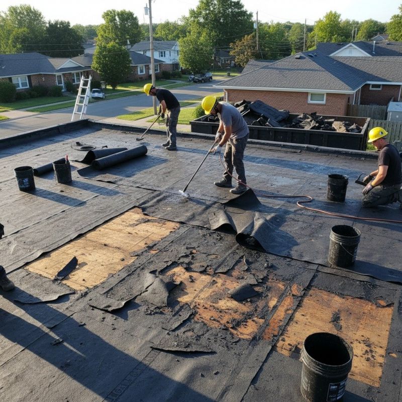 Rubber Roof Repair in Lewes, DE