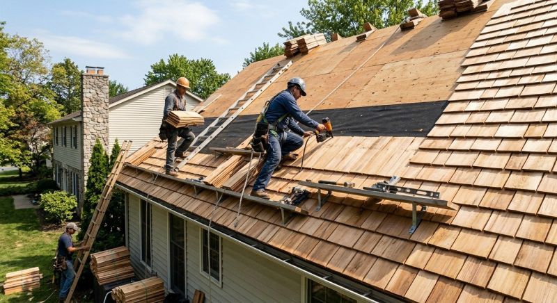 Shake Roof Replacement in Millville, DE