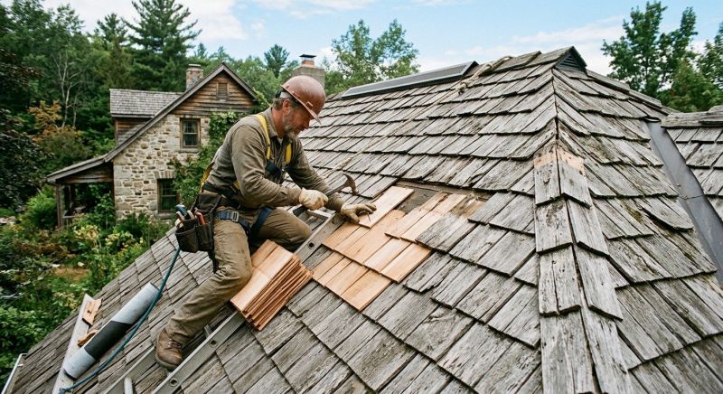 Shake Shingle Repair in Bethany Beach, DE