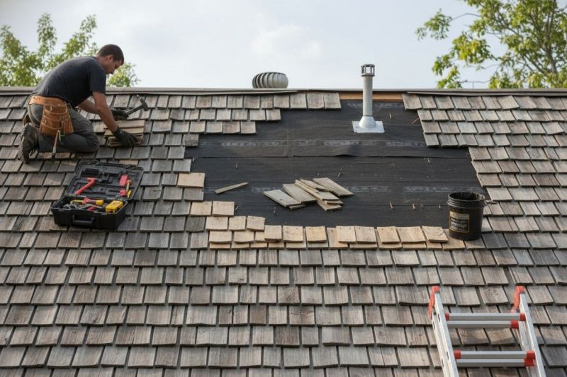 Shake Shingle Repair in Georgetown, DE