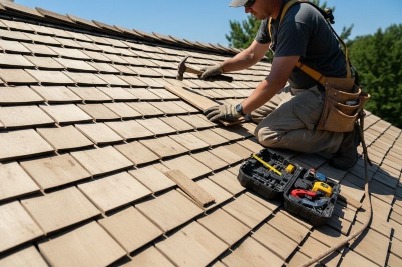 Shake Shingle Repair in Milton, DE
