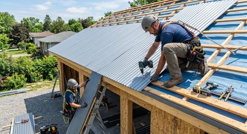 Sheet Roofing Installation in Ocean View, DE