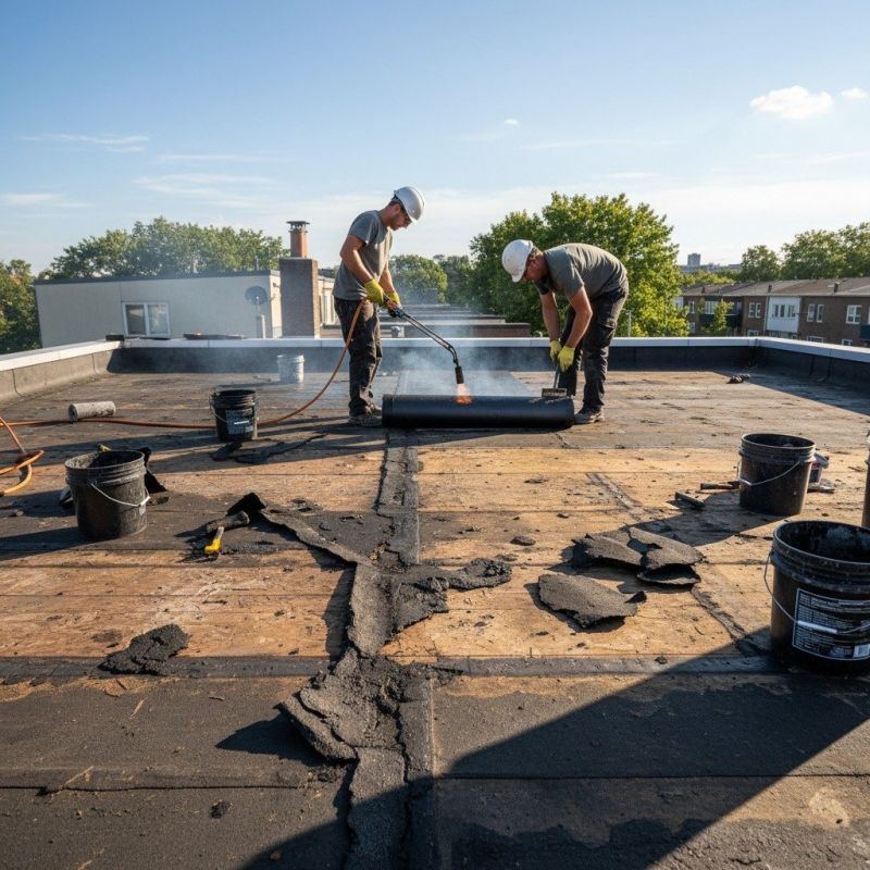 Single Ply Roof Repair in Berlin, MD