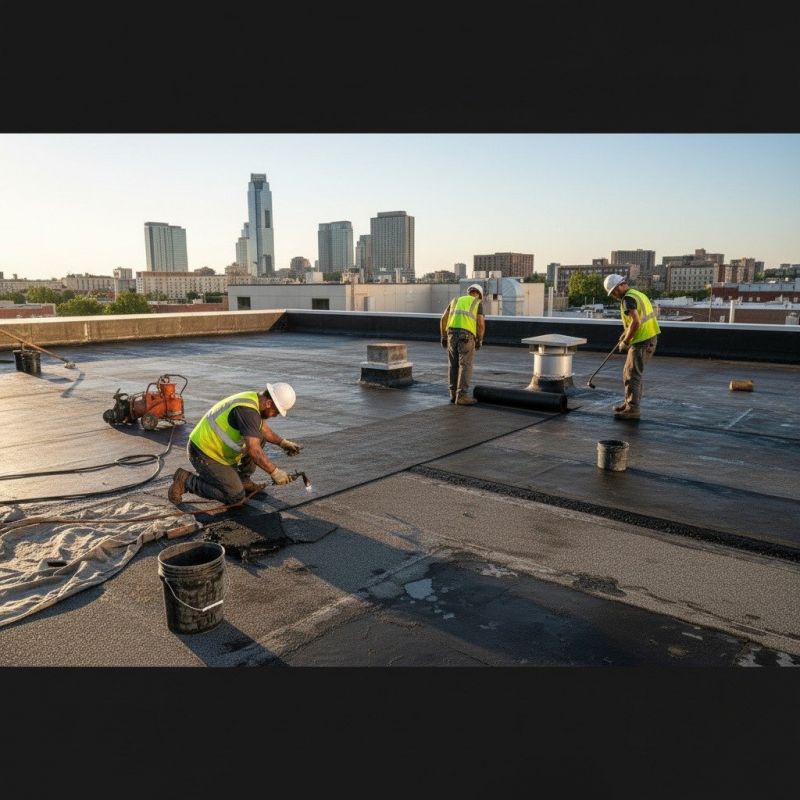 Single Ply Roof Repair in Ocean View, DE