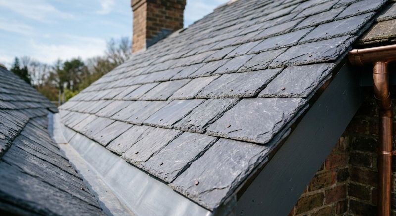 Slate Roof Construction in Bethany Beach, DE