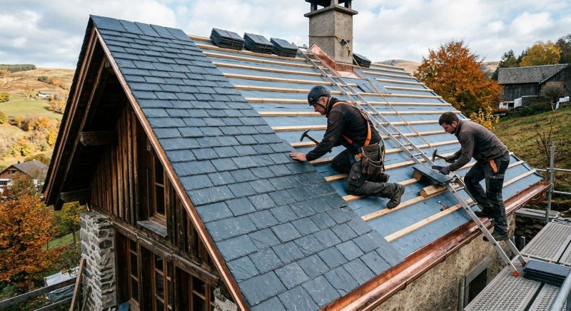 Slate Roof Installation in Ocean View, DE