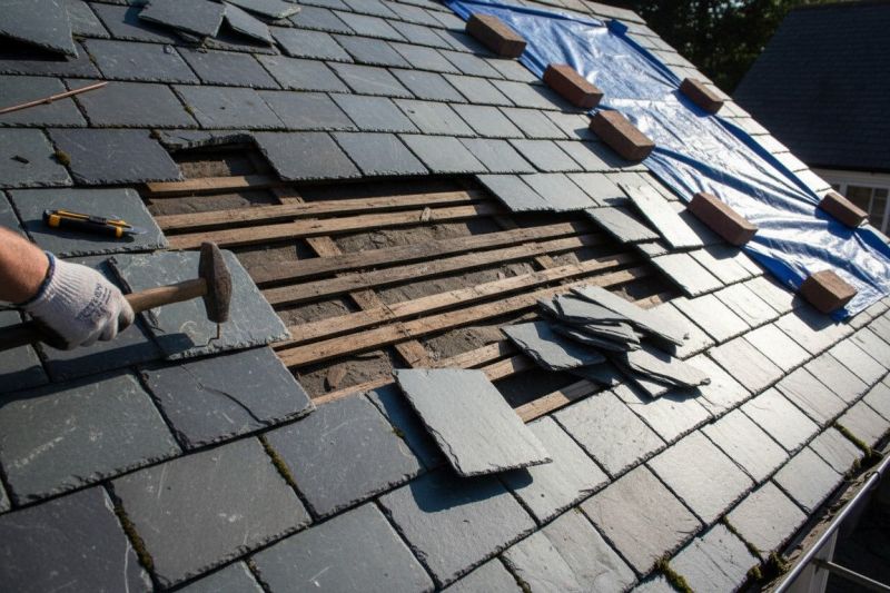 Slate Roof Repair in Milton, DE